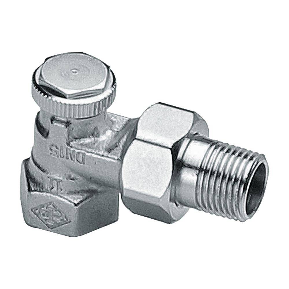 IMI Heimeier Verschraubung Regutec, Eckform, DN 20, Rotguss vernickelt-0