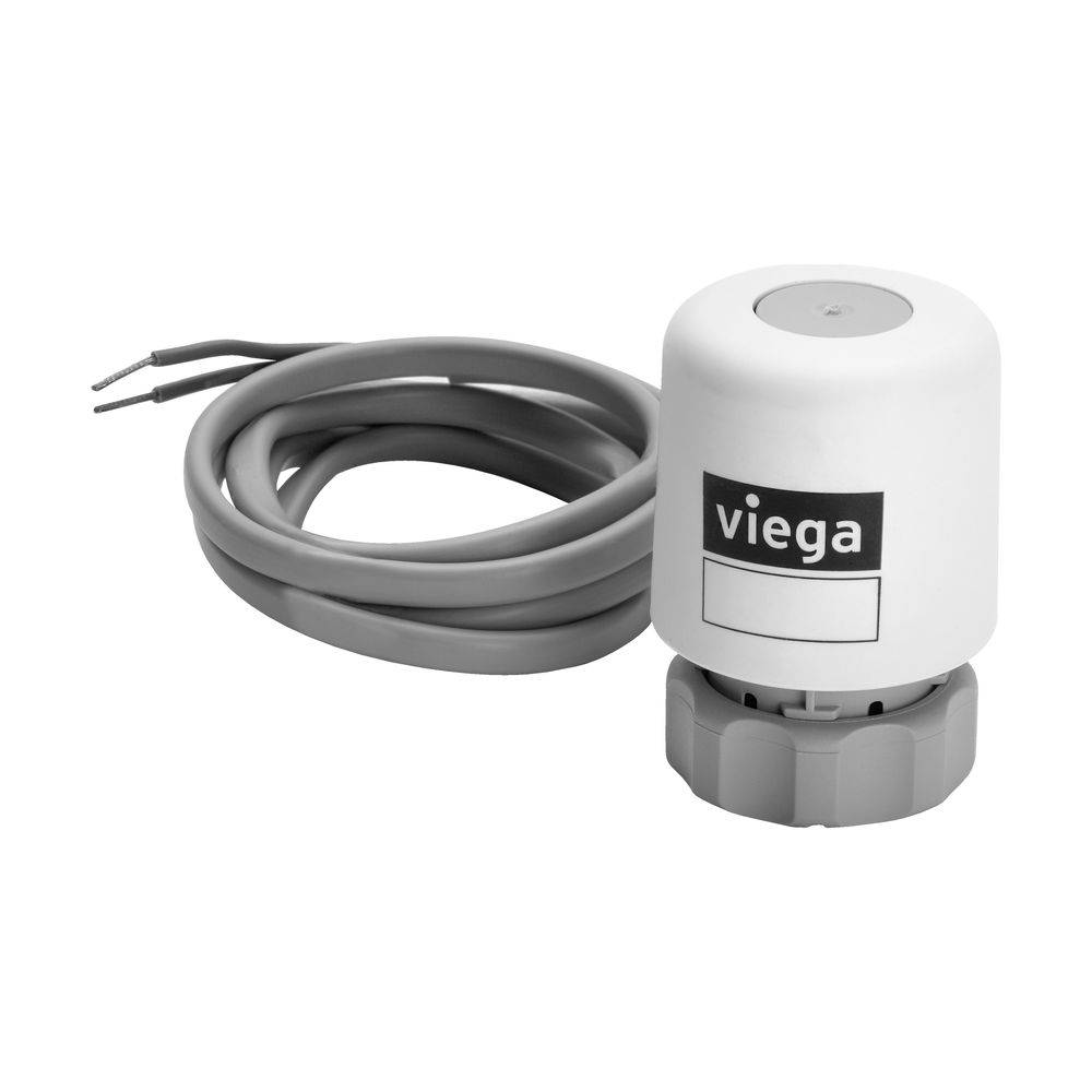 Viega Stellantrieb 1249 stromlos geschlossen, 230V, Reinweiß RAL 9010-2