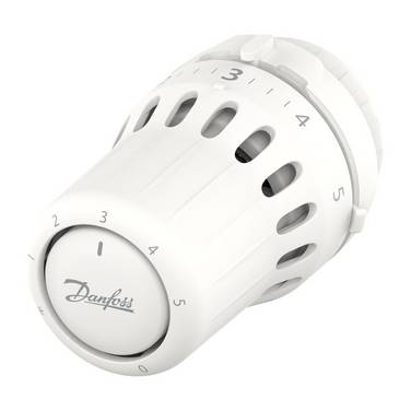 Danfoss Thermostatkopf React RA Click flüssigkeitsgefüllt, eingebauter Fühler, Nullabsperrung, 015G3098