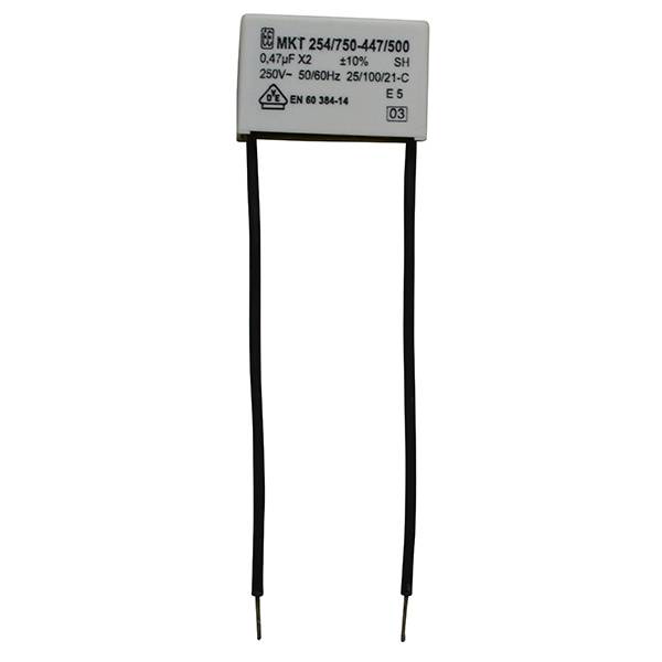 MKT 254/750-447/5 Entstörkondensator 0,47µF X2-0