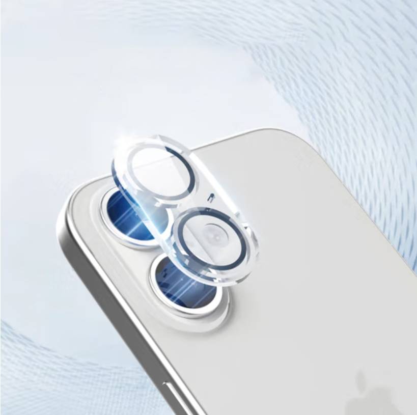 VENTARENT iPhone 16 Kameraschutzglas – Kratzfester Kameralinsenschutz aus gehärtetem Glas-0