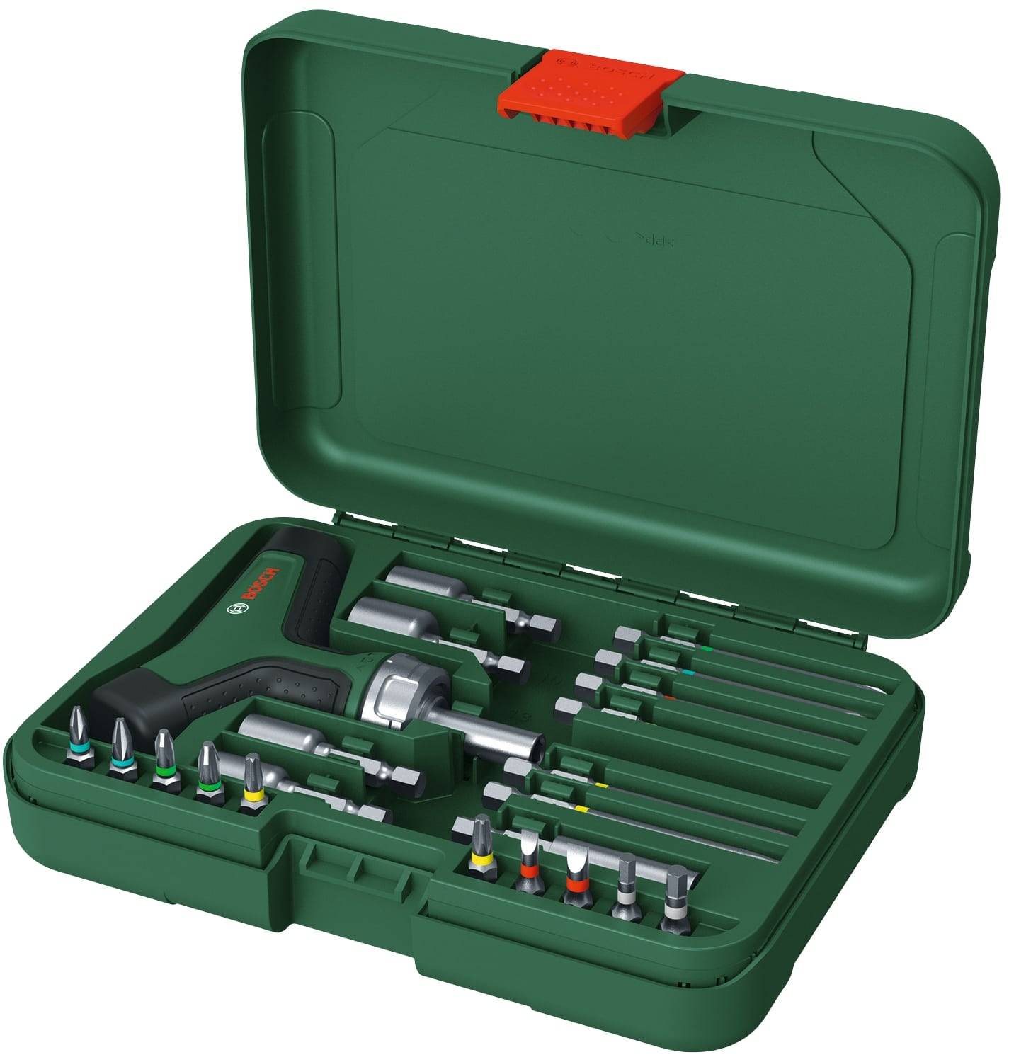 BOSCH Bit-Ratschenschraubendreher-Set, 1600A02Z9T, 22-teilig-0