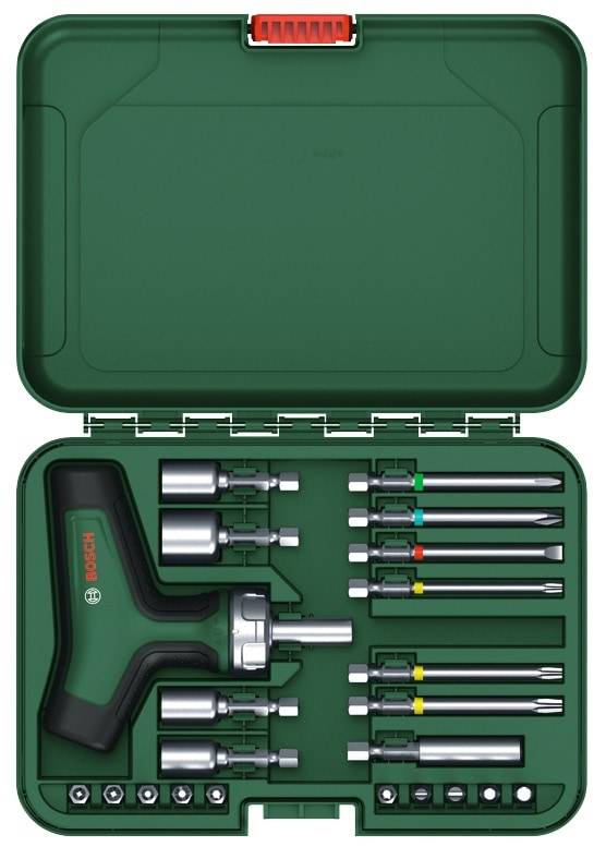 BOSCH Bit-Ratschenschraubendreher-Set, 1600A02Z9T, 22-teilig-1