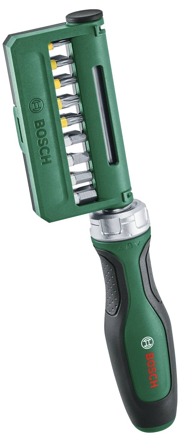 BOSCH Bit-Ratschenschraubendreher-Set, 1600A02Z9A, 19-teilig-1