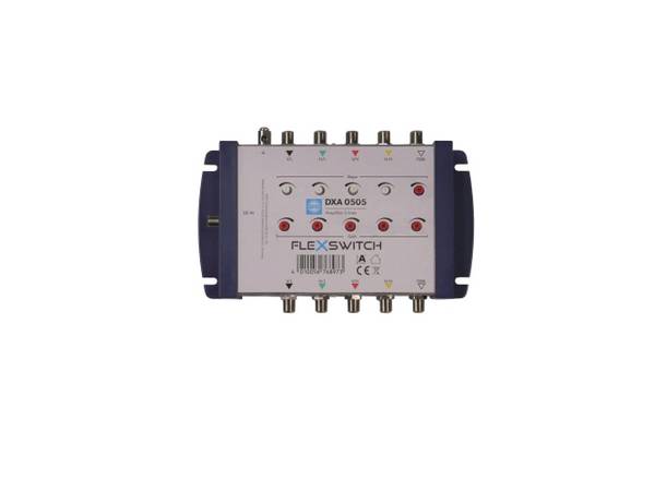 WISI FLEXSWITCH Linienverst. DXA0505 für Multischalterkaskaden 4xSAT Install.Baumaterial Antennen