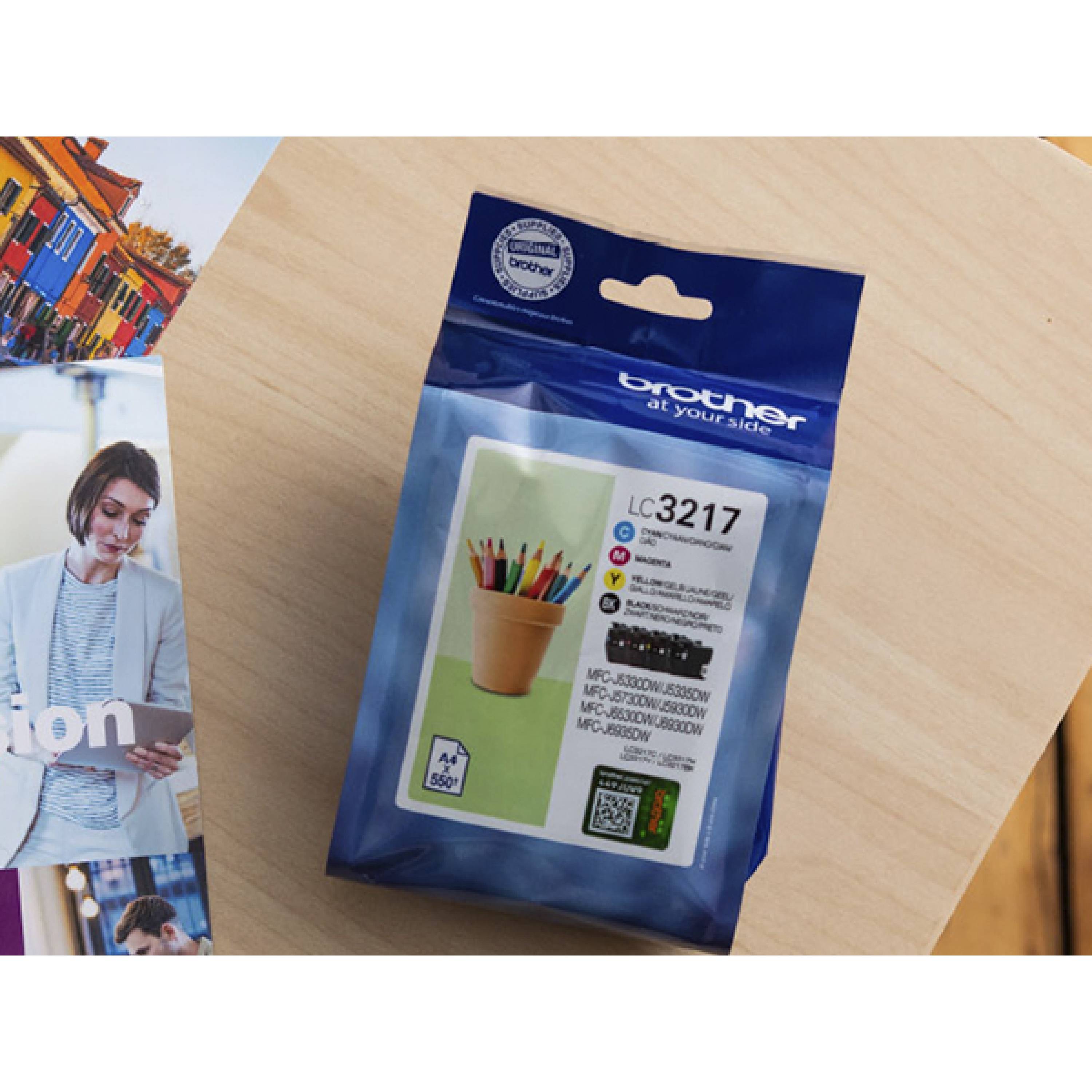 Brother Tintenpatronen LC-3217 Multipack (je 1x BK/M/C/Y)-4