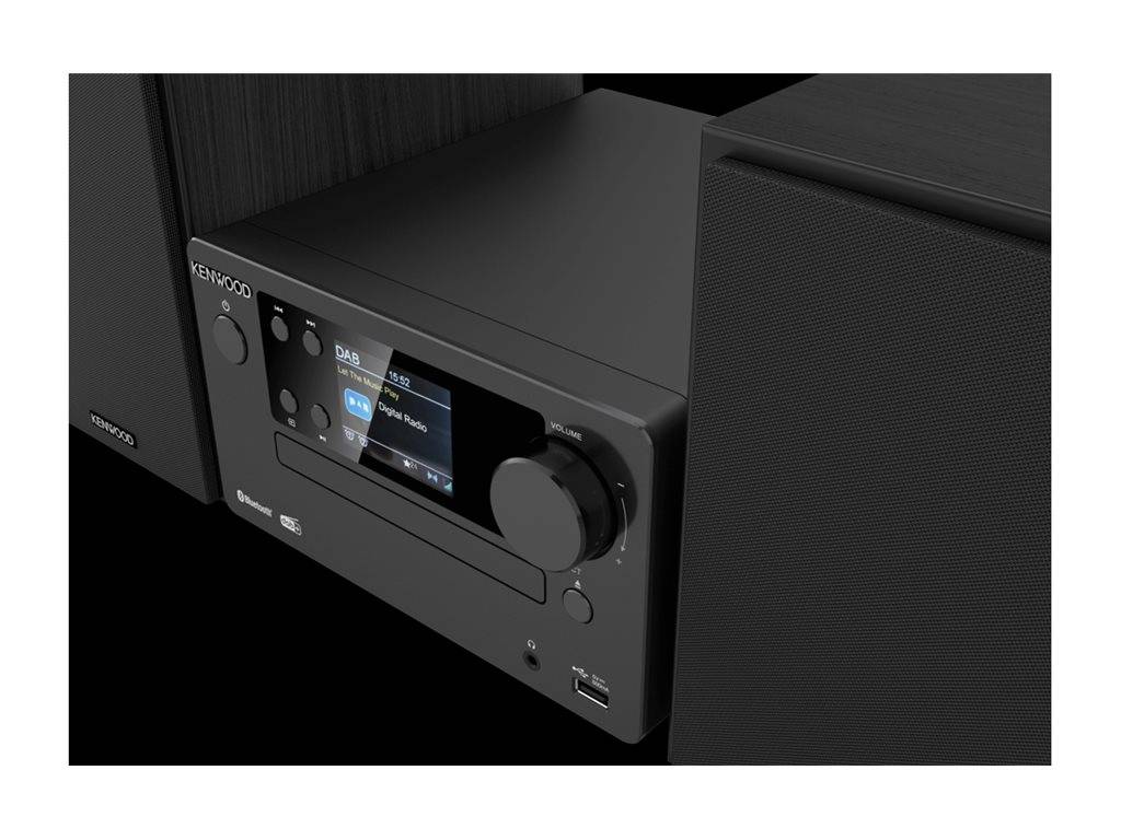 Kenwood Electronics Kenwood M-725DAB-B - Microsystem - 2 x 25 Watt-2