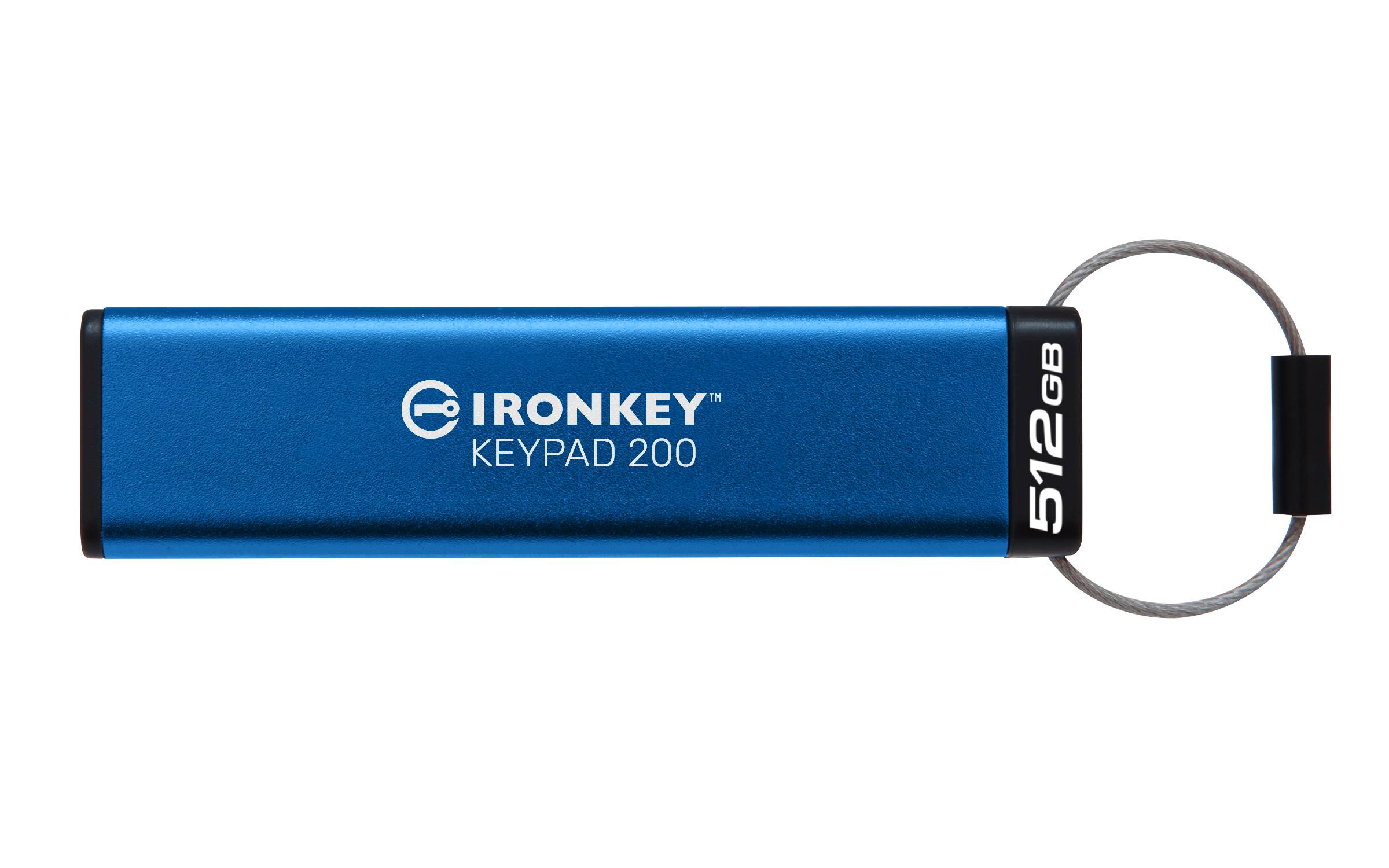 Kingston IronKey Keypad 200 - USB-Flash-Laufwerk-0