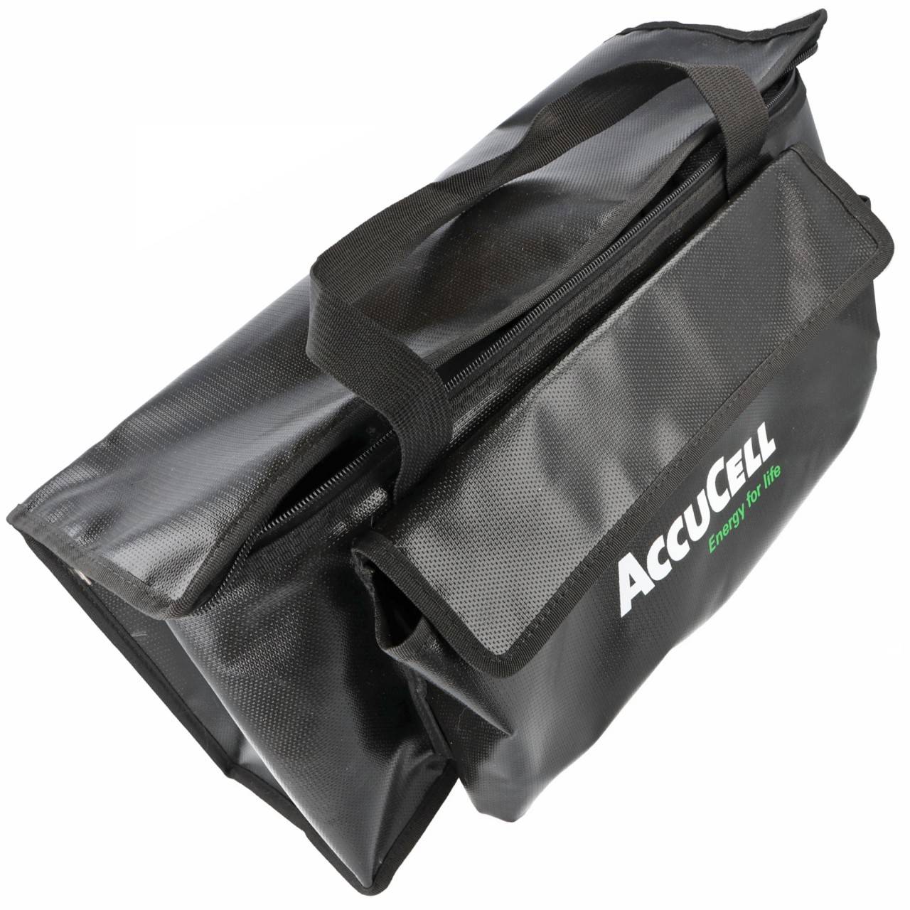 Li-ion AkkuSafe - BikeBag E-Bike Akku Aufbewahrungstasche, schwarz, Abmessungen 150 x 450 x 200mm-0