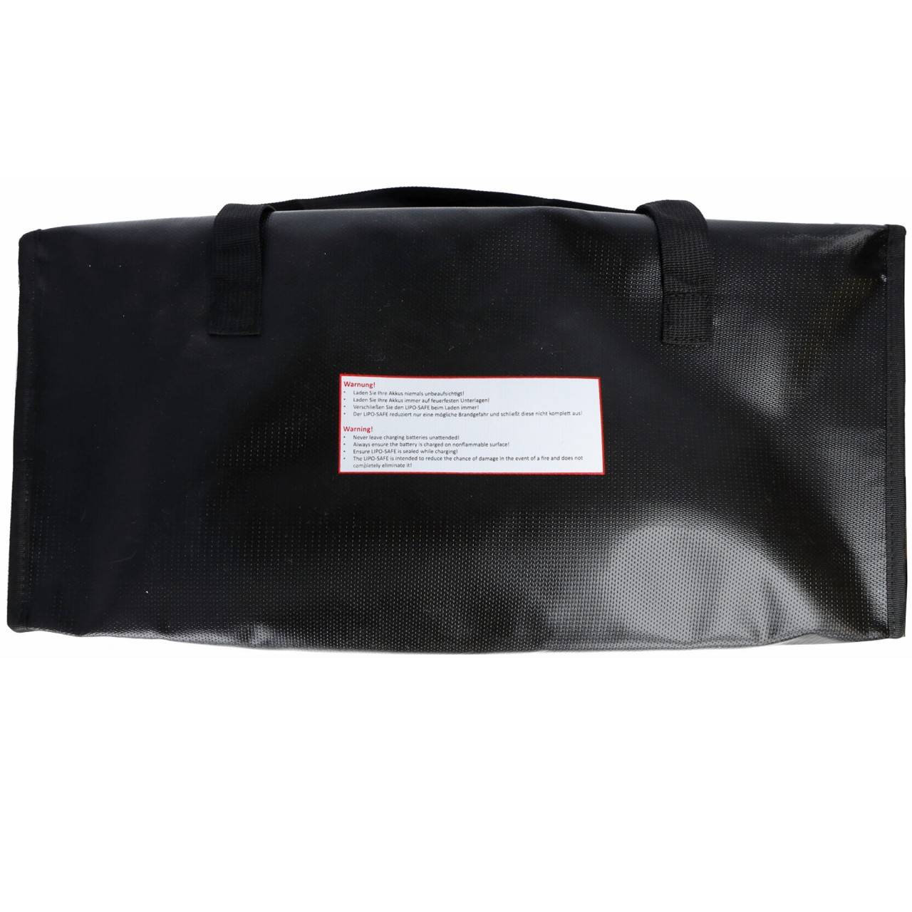 Li-ion AkkuSafe - BikeBag E-Bike Akku Aufbewahrungstasche, schwarz, Abmessungen 150 x 450 x 200mm-4