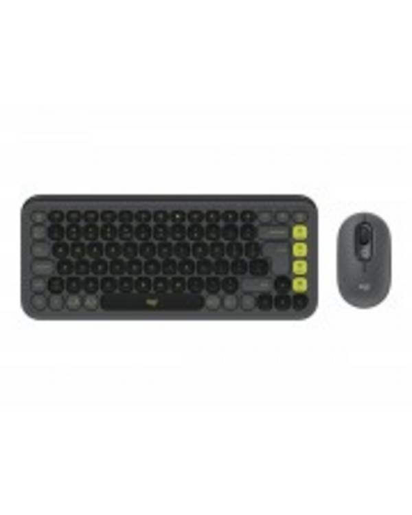 Logitech POP ICON COMBO GRAPHITE US INT'L INTNL-973 Tastatur