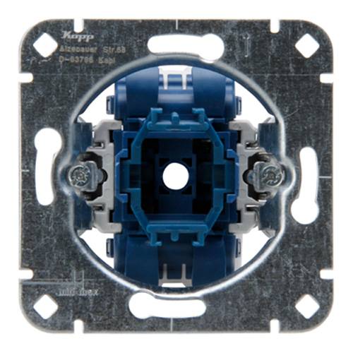 KOPP 507200008 - Unterputz Ausschalter-Sockel (ohne Abdeckung | 2-polig | 250V | 10A | 10AX | IP20)-0