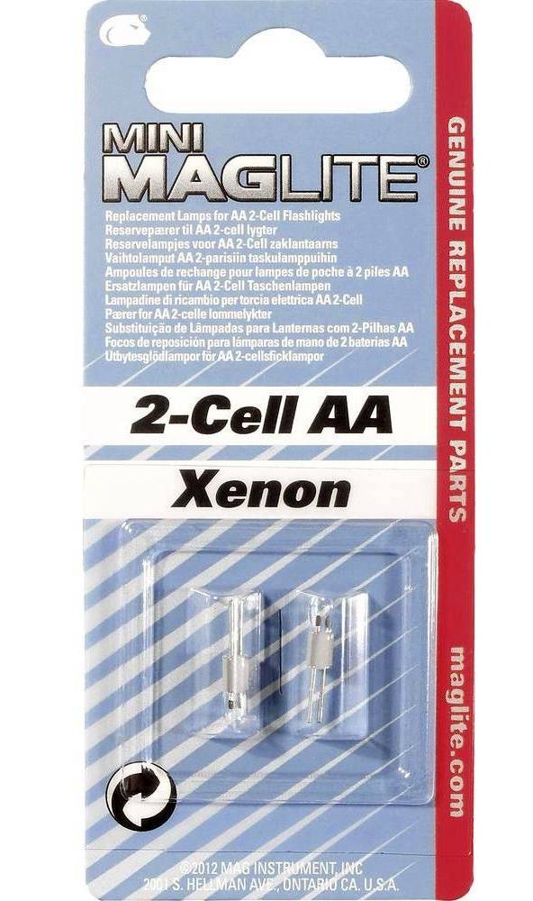 MagLite LM2A001 Ersatzlampe für Mini MagLite AA (2er Blister)-0