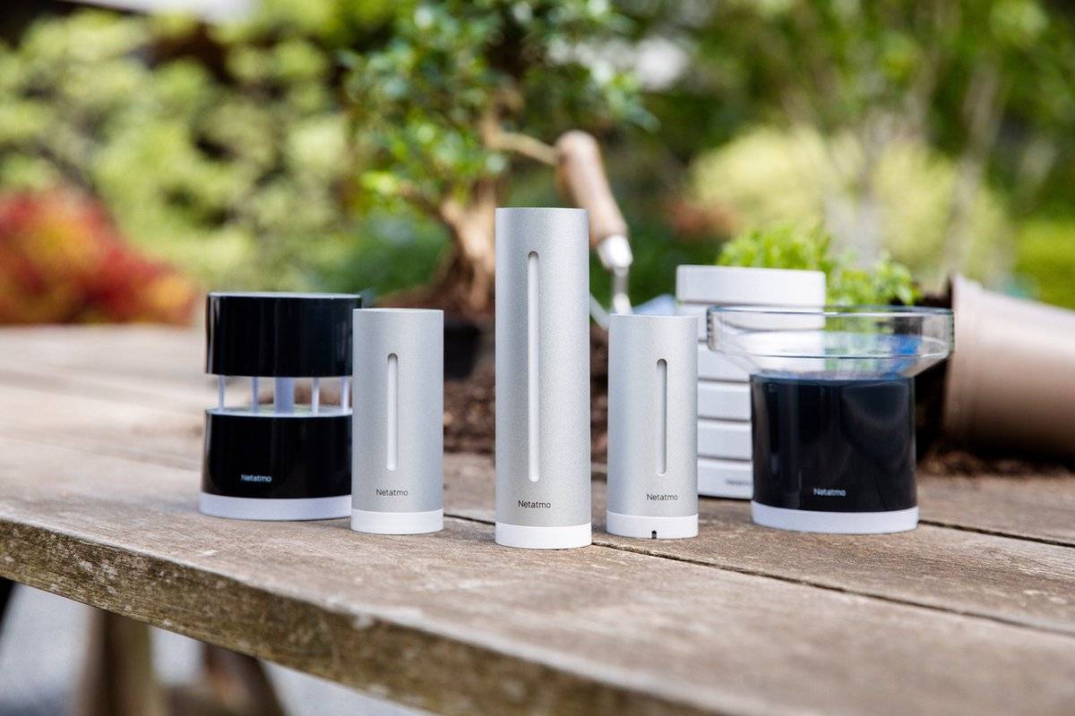 Netatmo NBU-NWS-NIM-EU, Silber, Innen-Luftdruck, Innen-Hygrometer, Innen-Thermometer, Außen-Barometer, Außen-Hygrometer,-2