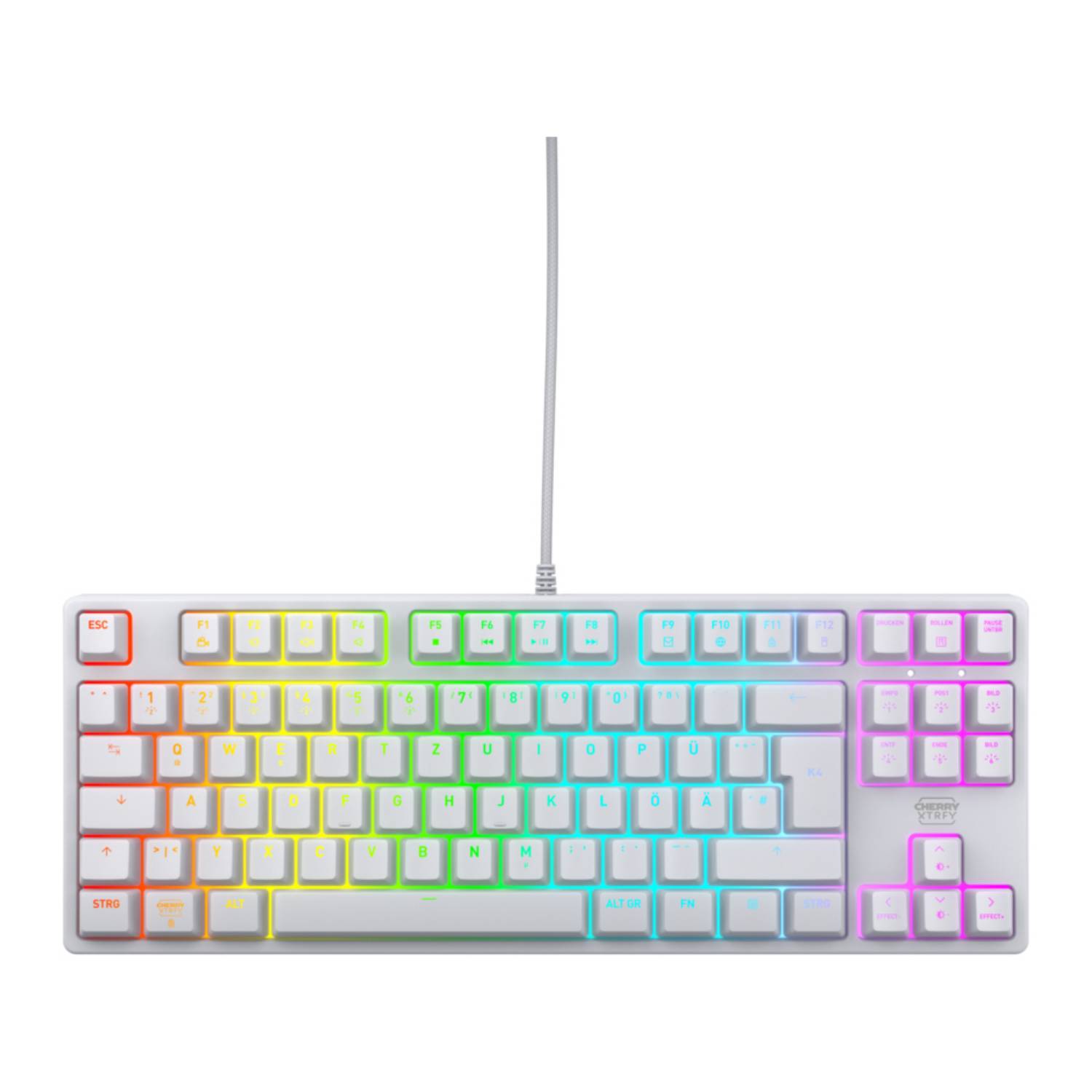 Xtrfy CHERRY XTRFY K4V2 - Tastatur - RGB - 80% - TKL-1