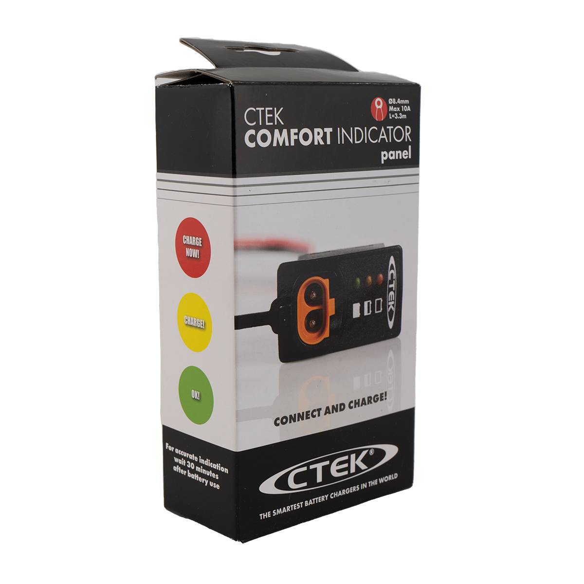 CTEK Comfort Indicator Batteriewächter Panel M8 3,3m Schnellverbinder-0