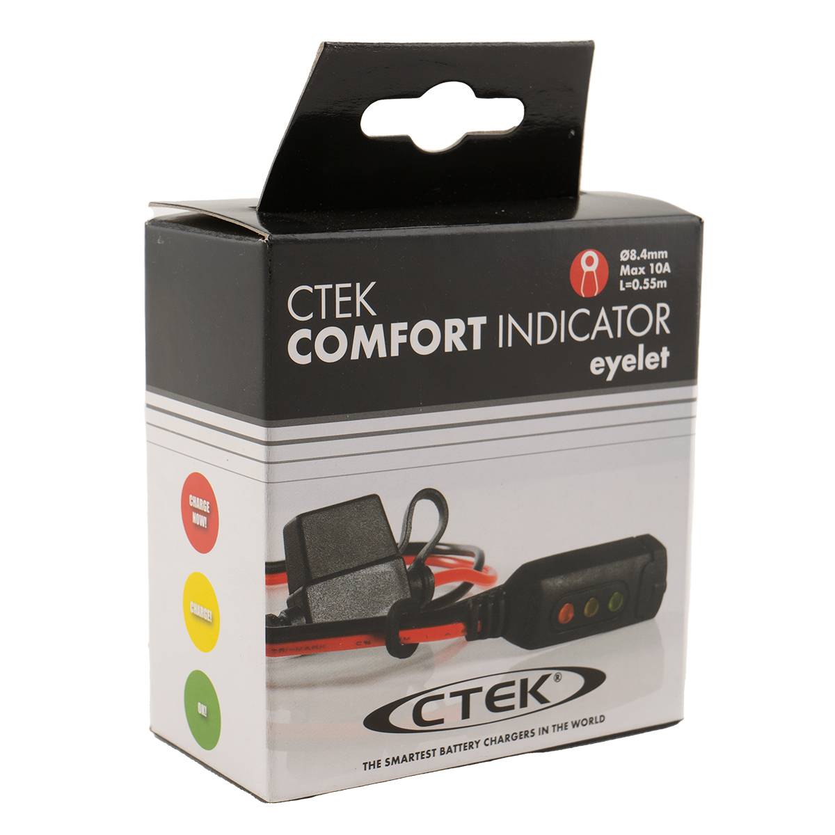 CTEK Comfort Indicator Eyelet M8 Kabellänge 550mm Ladezustandanzeige für Batterien-3