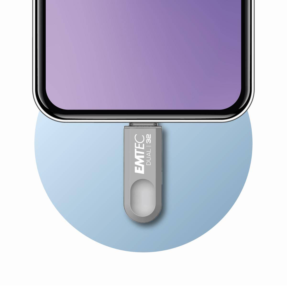 EMTEC - USB Flash Drive D280 Dual 32GB USB-A+ USB-C 3.2 - 32 GB-3