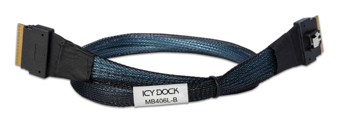 Icy Dock SATA-Kabel - 8i Slim SAS (SFF-8654) (M)-1