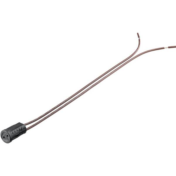 Goobay G4 Lampenfassung mit Zwillingslitze max. 100 W/24 V (DC), 0,15 m Kabel, PPS