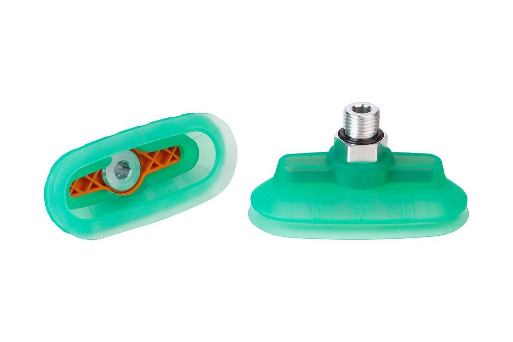 Schmalz SPOB1f 80x35 SI-55 G1/4-AG, Balgsauggreifer mit 1,5 Falten zur prozessicheren Handhabung, P\n: 10.01.06.03740-0