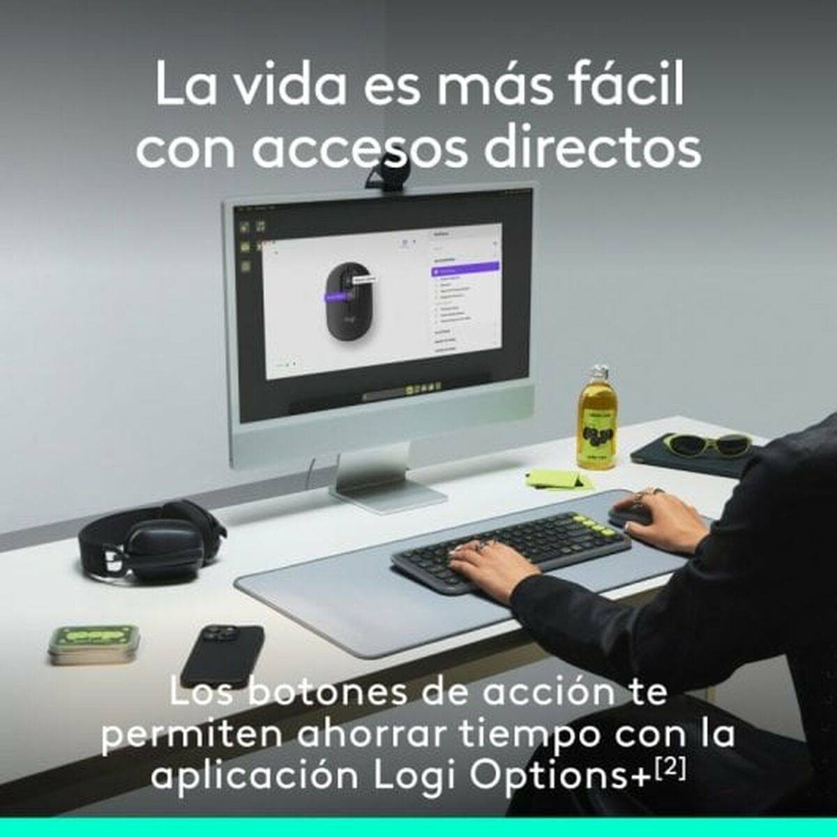 Logitech POP - Maus - anpassbare Emojis - optisch-4