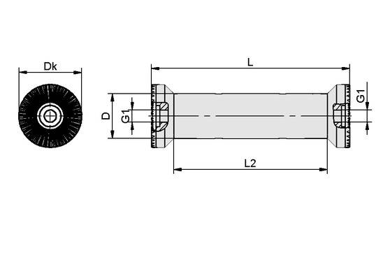Schmalz SXT-EXT-GB2-100, Verlängerung mit Verzahnung, modular, für Schwenkarme und zur, P\n: 10.07.13.00036-1