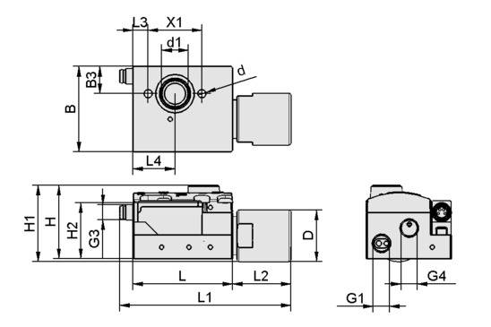 Schmalz SEAC 10 RP VS-T L, Tooling-System-Schmalz-Ejektor, P\n: 10.02.02.03297-1