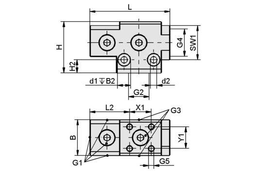 Schmalz SFE 13 AL, Schmalz Fixation Element, P\n: 10.02.01.01419-1