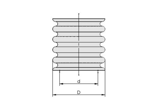 Schmalz VSL 32-25 PU-DS-AS TR, Schlauch für Vakuum- und Druckluftsysteme, P\n: 10.07.09.00051-1