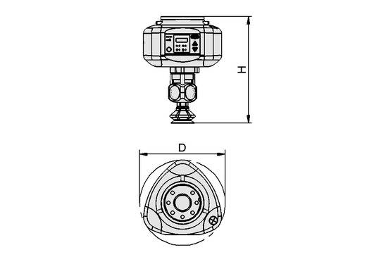 Schmalz ROB-SET ECBPi UR, Komplettes Set zur Anbindung und Integration der CobotPump ECBPi, P\n: 10.03.01.00504-1