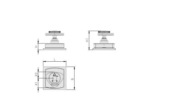Schmalz VCMC-R-QUICK 160x160x45 30/40/50, Mechanischer Spanner, P\n: 10.01.12.04763-1