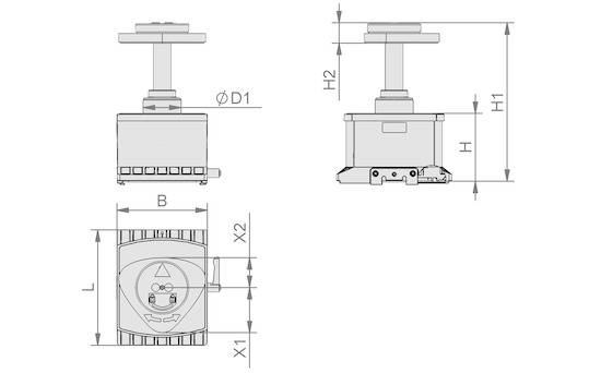Schmalz VCMC-K2-QUICK 170x135x75 15-85, Mechanischer Spanner für Schmal- und Rahmenteile, P\n: 10.01.12.04745-1