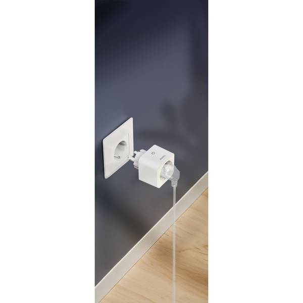 hama 00176658 Smarte WLAN-Steckdose, Matter, 3.680W, Sprach-/Appgesteuert, 3er-Pack