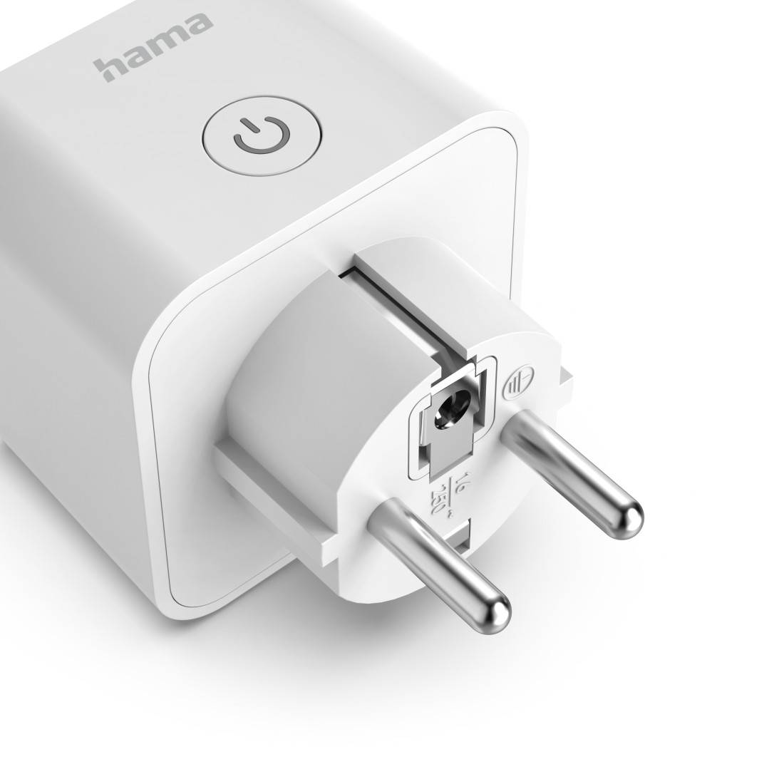 hama 00176658 Smarte WLAN-Steckdose, Matter, 3.680W, Sprach-/Appgesteuert, 3er-Pack-3