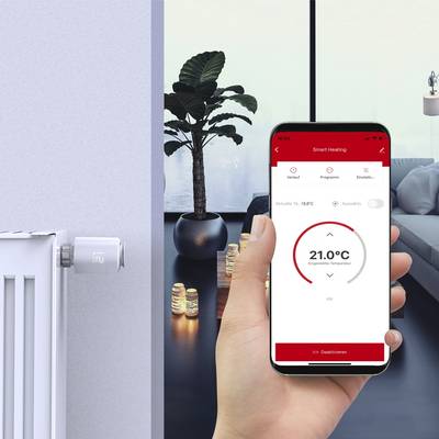 hama 00176661 Smartes Heizkörperthermostat, Erweiterung für Hama WLAN-Heizungssteuerung-3