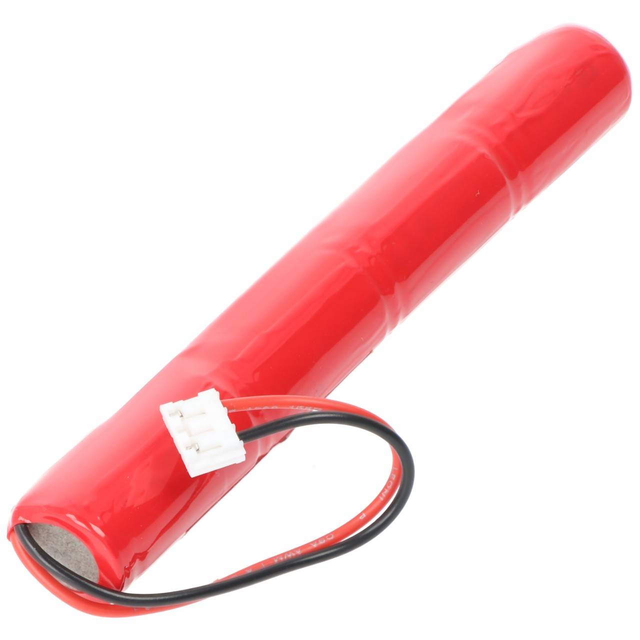 Notleuchtenakku NiMH 4,8V 750mAh, 2/3AA Size, mit Kabel und Stecker JST EHR-03, Maße 115 x 14mm-0