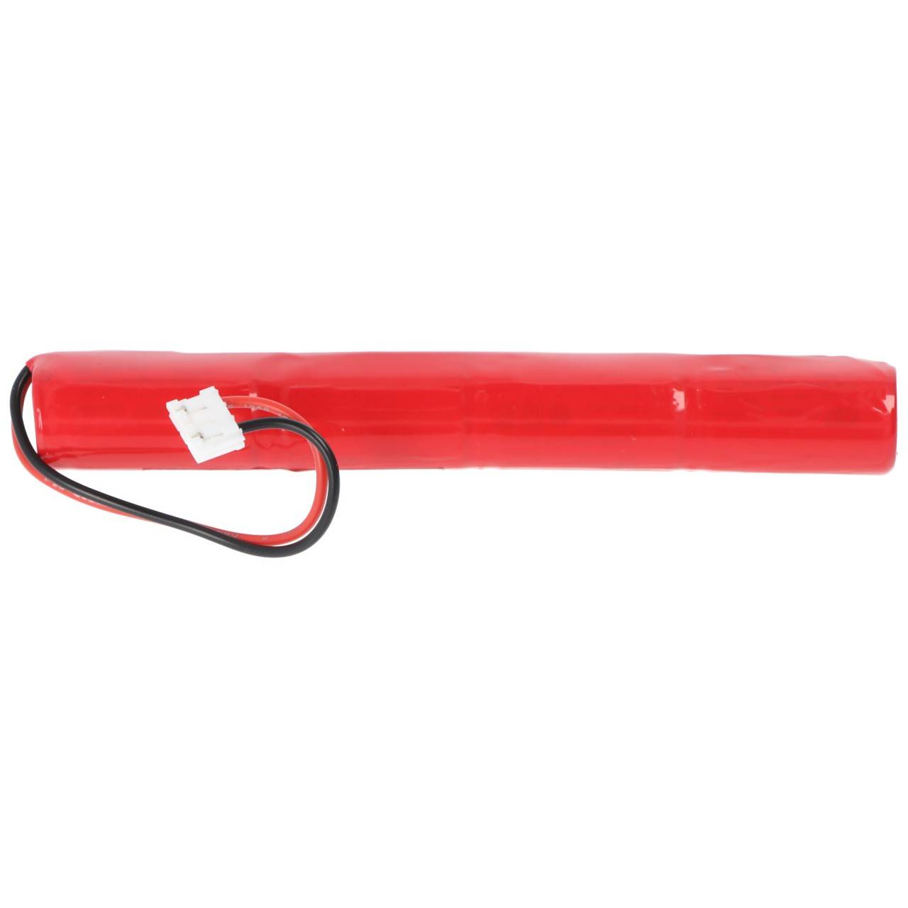 Notleuchtenakku NiMH 4,8V 750mAh, 2/3AA Size, mit Kabel und Stecker JST EHR-03, Maße 115 x 14mm-2