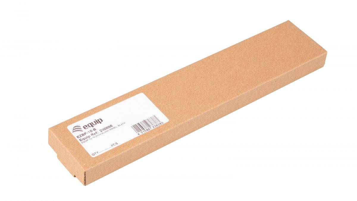 EQUIP - Blankpanel 10"" 1U schwarz-4
