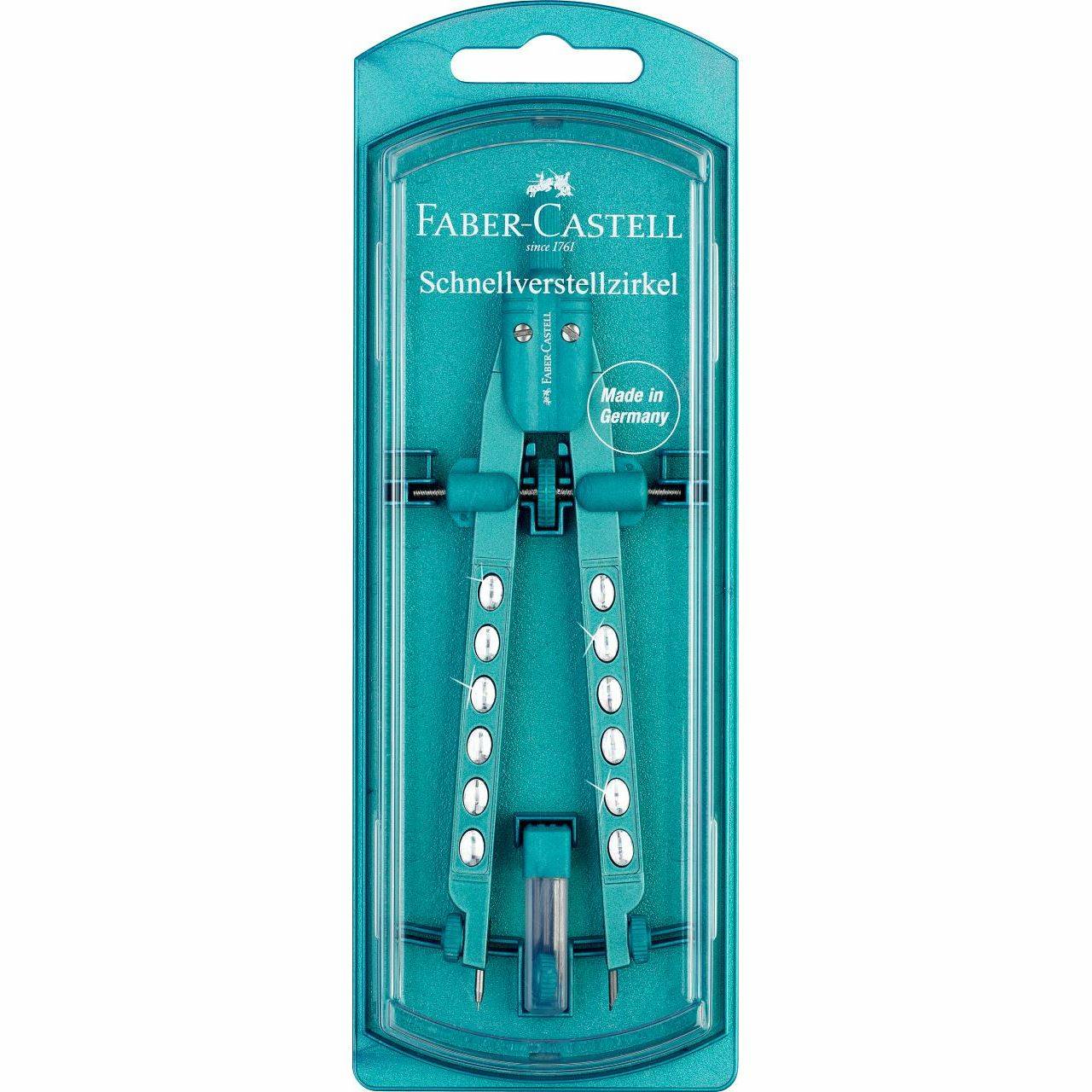 FABER-CASTELL Schnellverstellzirkel FACTORY SPARKLE-1
