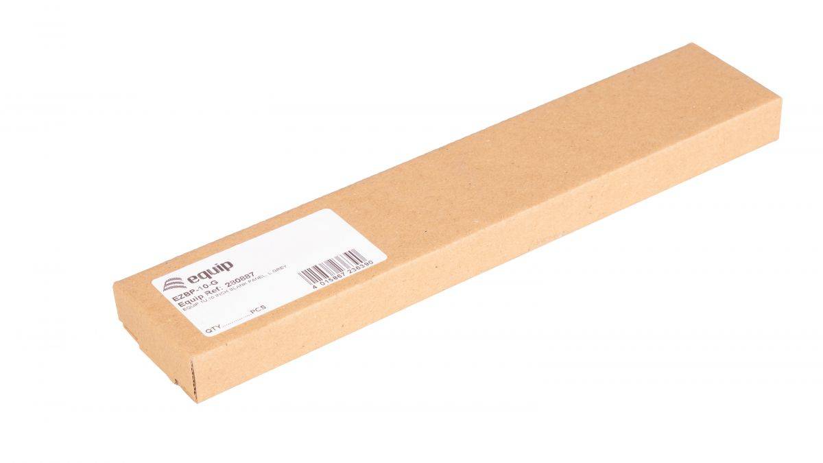 EQUIP - Blankpanel 10"" 1U grau-4
