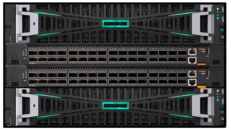 HPE Alletra Storage MP High Density File JBOF - Solid State Drive Array - 338 TB - SSD 15.36 TB x 22-1