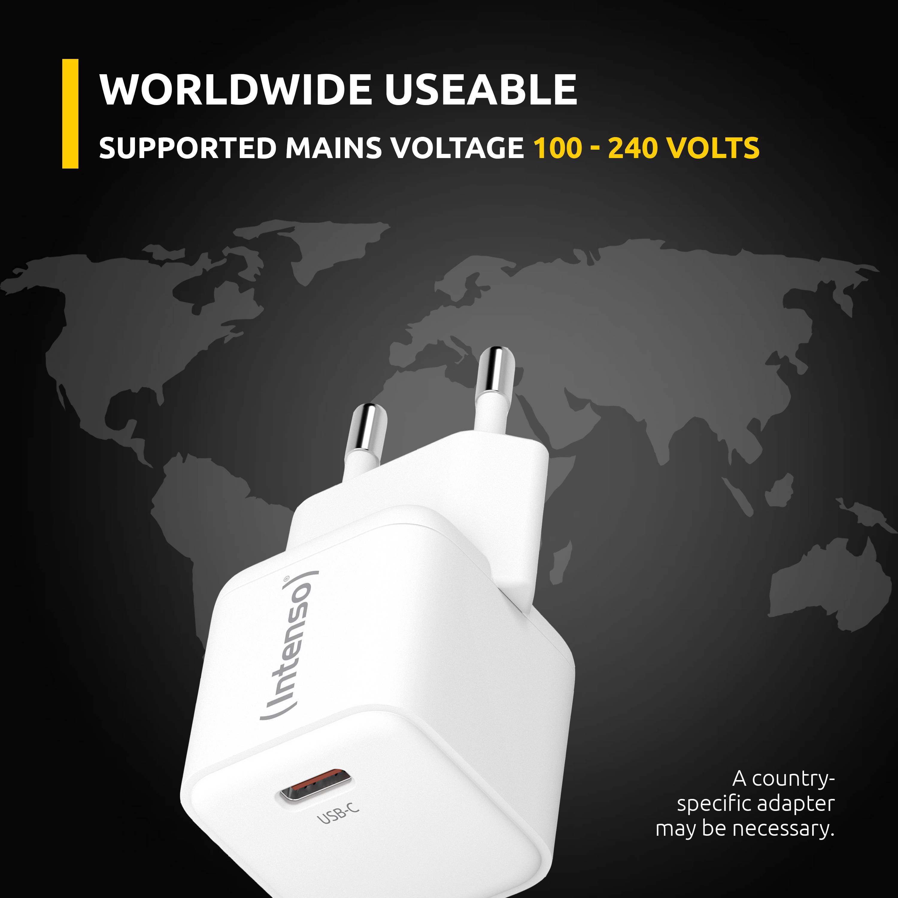 Intenso Power Adapter 30W mit USB-C zu Lightning-Kabel 7803052-1