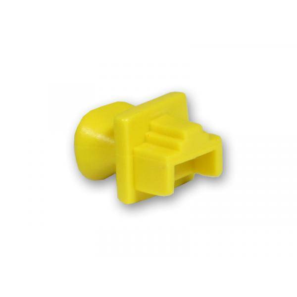Staubschutzdeckel für RJ-45 Buchse, gelb, Good Connections®