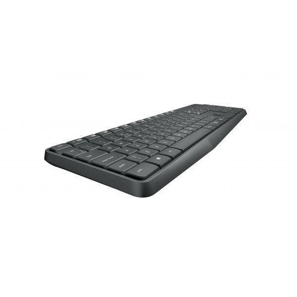 Logitech MK235 - Tastatur-und-Maus-Set - kabellos - TL: Nordisch, QWERTY-1