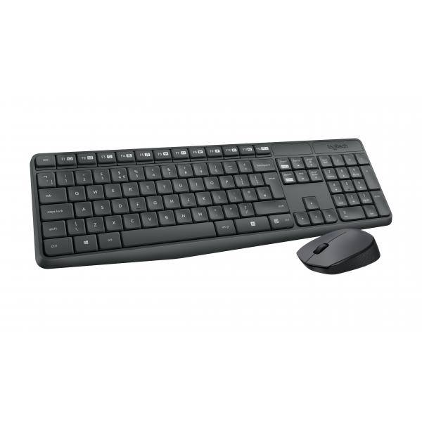 Logitech MK235 - Tastatur-und-Maus-Set - kabellos - TL: Nordisch, QWERTY-3