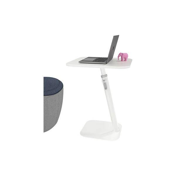 Dataflex Bento Laptoptisch 550-755mm höhenverstellbar, weiß-2