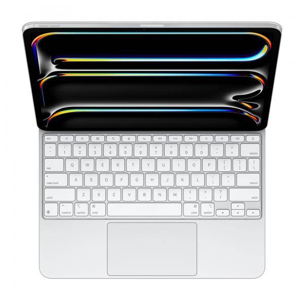 Apple Magic Keyboard iPad Pro 13 (M4) weiß (US)-1