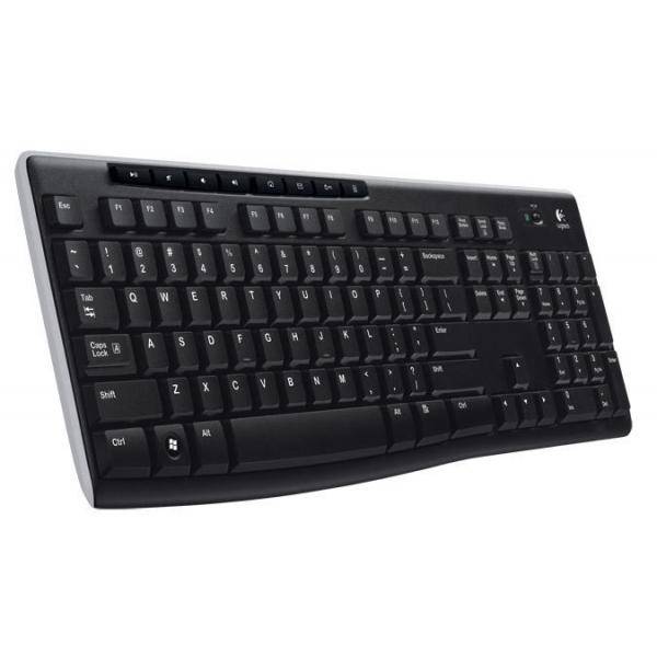 Logitech K270 Wireless Keyboard, USB, CH-1