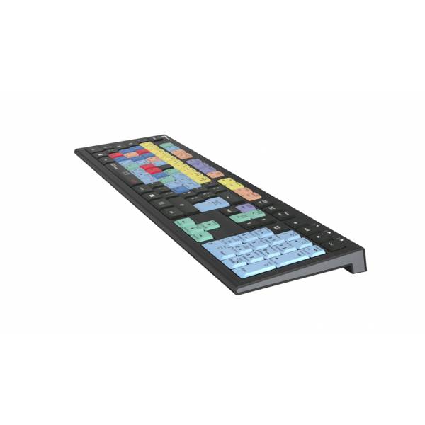 Logickeyboard LKB-CBASE-A2PC-FR - Volle Größe (100%) - Kabelgebunden - USB - Schwarz - TL: Französisch, AZERTY-1